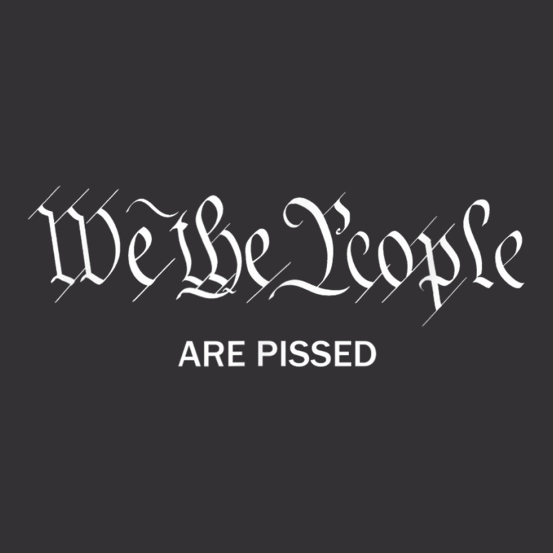 We The People Are Pissed Off Founding Fathers American Vintage Hoodie And Short Set | Artistshot