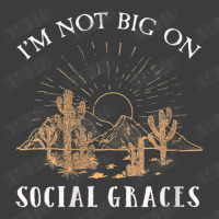 Womens Vintage Arts I'm Not Big On Social Graces Bluegrass Music V-nec Men's Polo Shirt | Artistshot