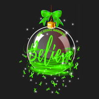 Lyme Disease Awareness - Believe Ornament Christmas Classic T-shirt | Artistshot