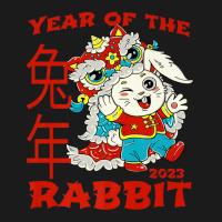 Happy Chinese New Year 2023 Year Of The Rabbit Dragon Suit Full-length Apron | Artistshot