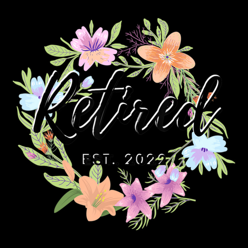 Floral Retired Est. 2022 Womens Retirement Baby Tee | Artistshot