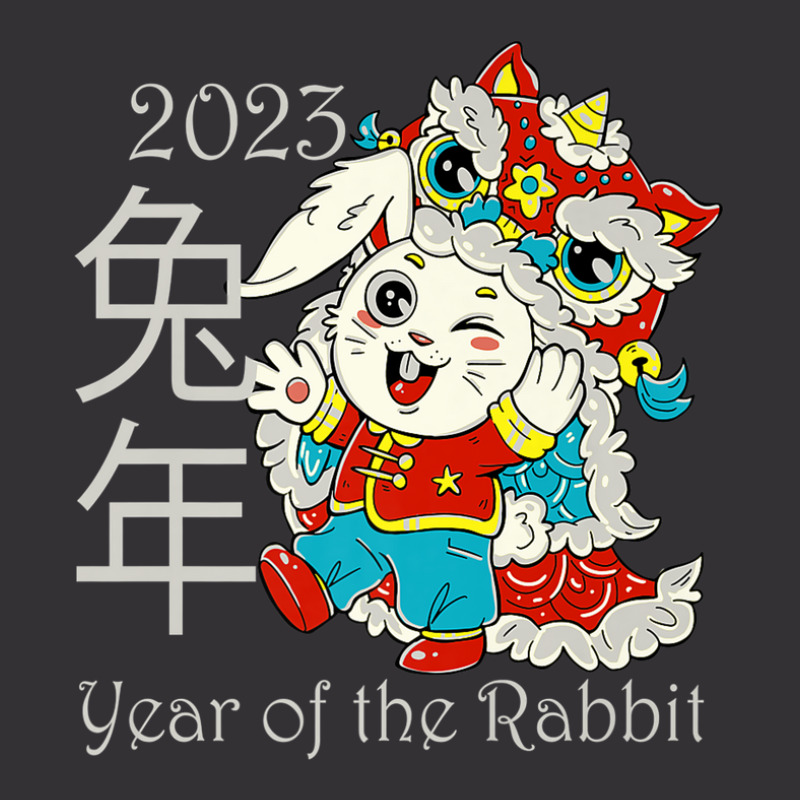 Happy Chinese New Year 2023 Year Of The Rabbit Dragon Suit Vintage Short | Artistshot