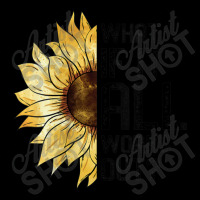 Womens What If It All Works Out Sunflower V-neck Baby Tee | Artistshot