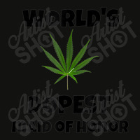 Worlds Dopest Maid Of Honor Weed Bridesmaids Cannabis Scorecard Crop Tee | Artistshot