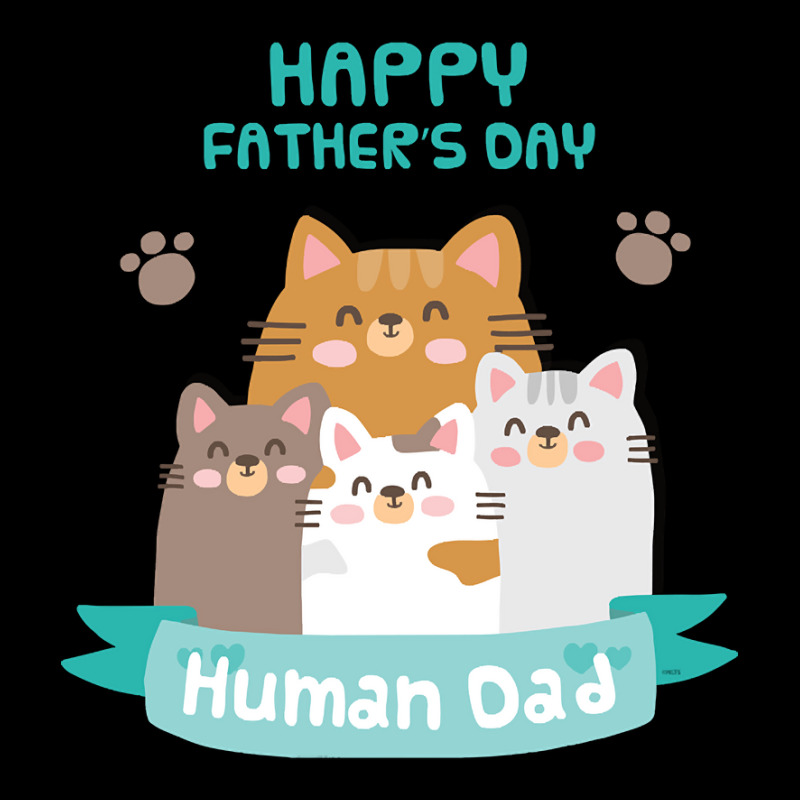 Happy Fathers Human Dad Cats Legging by Sierra Dennis | Artistshot