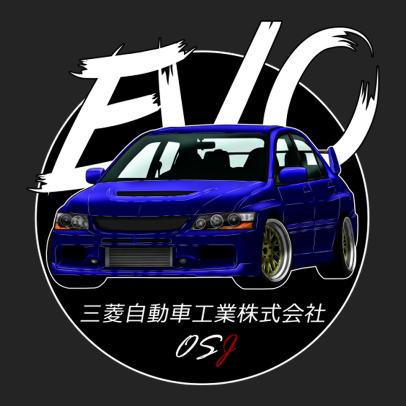 Jdm Evo Blue Black Sun Edition 3/4 Sleeve Shirt | Artistshot