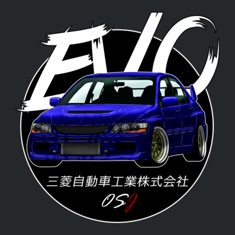 Jdm Evo Blue Black Sun Edition Crewneck Sweatshirt | Artistshot