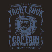 Yacht Rock Captain Pontoon Boat Party Music Boating Tank Top | Artistshot