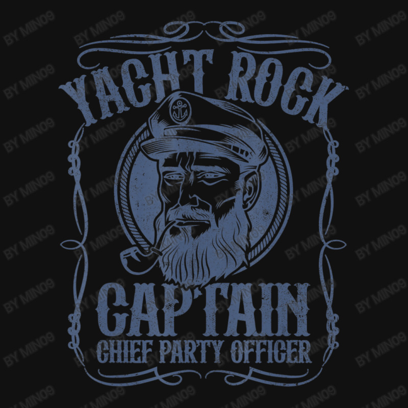 Yacht Rock Captain Pontoon Boat Party Music Boating Motorcycle License Plate | Artistshot