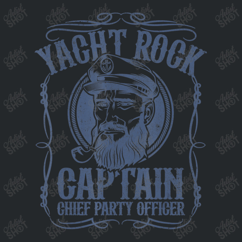 Yacht Rock Captain Pontoon Boat Party Music Boating Crewneck Sweatshirt | Artistshot