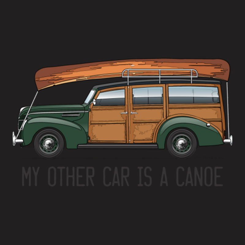 Canoe Wagon Dartmouth Green T-shirt | Artistshot