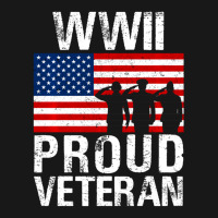 Proud Wwii World War Ii Veteran Gift For Military Men Women Flannel Shirt | Artistshot