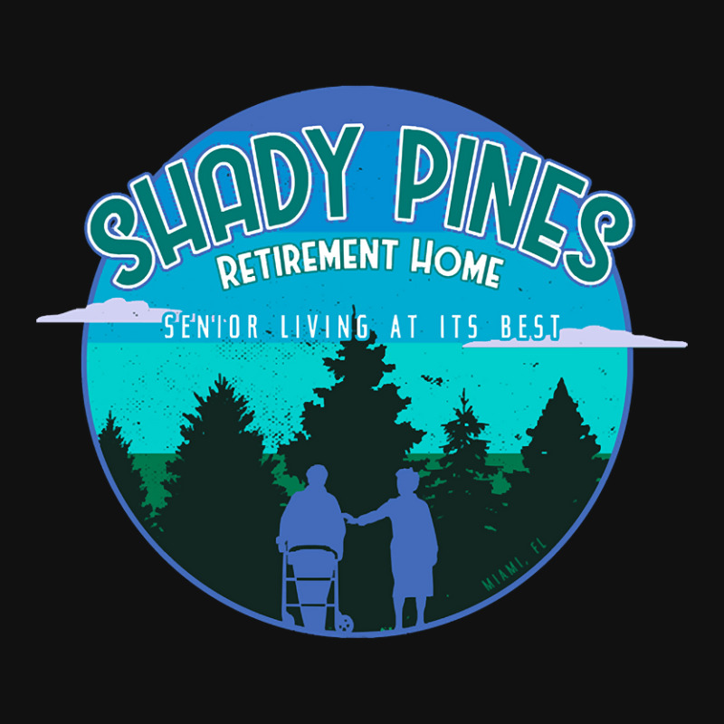 Shady Pines Retirement Home In Miami, Florida Skinny Tumbler | Artistshot