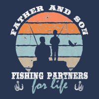 Father And Son Fishing Partners For Life Dad Son Fishing Premium Men Denim Jacket | Artistshot