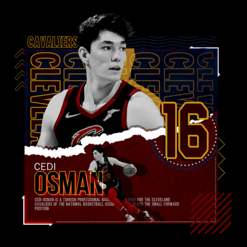 Cedi Osman Basketball Paper Poster Cavaliers Men's Long Sleeve Pajama Set | Artistshot