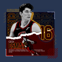 Cedi Osman Basketball Paper Poster Cavaliers Men Denim Jacket | Artistshot