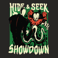 Horror Hide Seek Showdown Ladies Fitted T-shirt | Artistshot