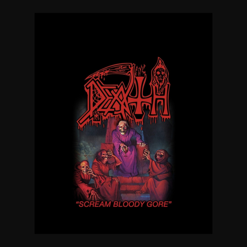 Scream Bloody Gore Album Art By Death Graphic Crop Top by AYESHAJOHNSON | Artistshot