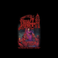 Scream Bloody Gore Album Art By Death Graphic Cropped Hoodie | Artistshot