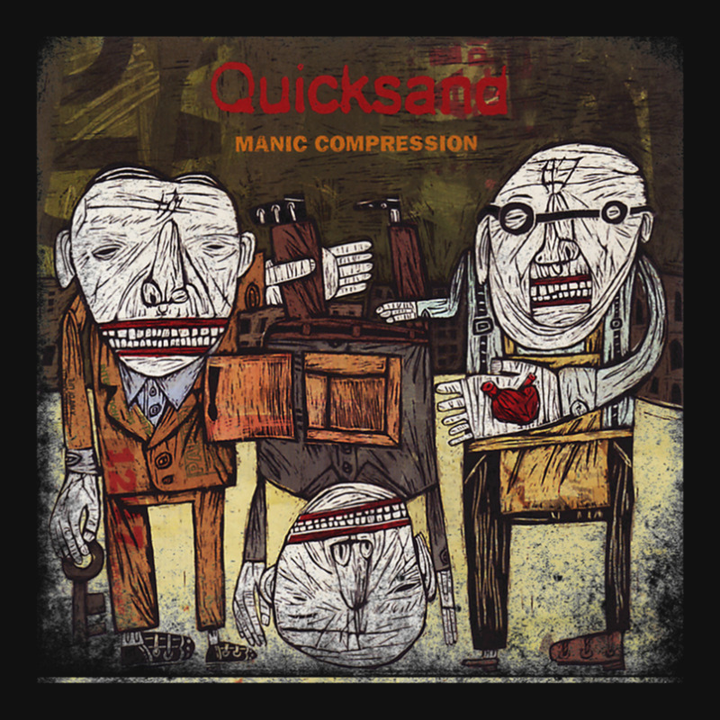 Quicksand Manic Compression 1 Pin-back Button | Artistshot