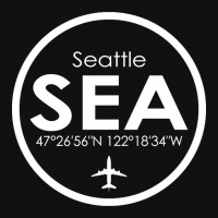 Sea, Seattle-tacoma International Airport Baby Beanies | Artistshot