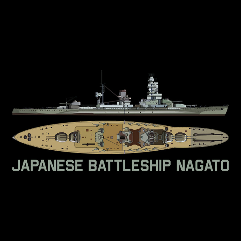 Japanese Battleship Nagato Ww2 Super-dreadnought Diagram Gift V-Neck Tee by Ledford Leslie | Artistshot