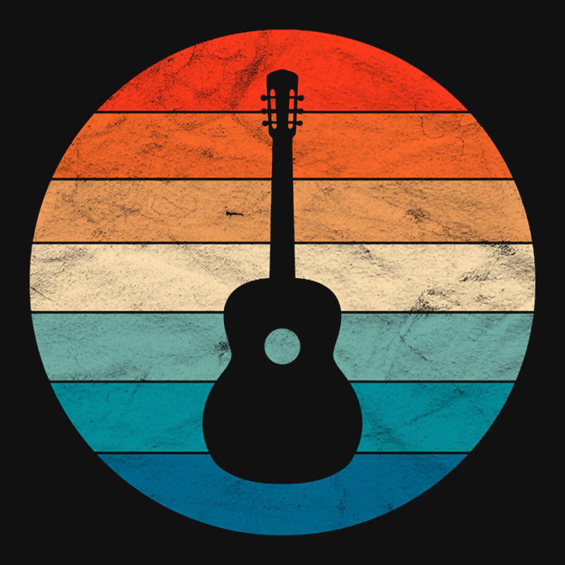 Vintage Retro Acoustic Guitar Graphic T-shirt | Artistshot