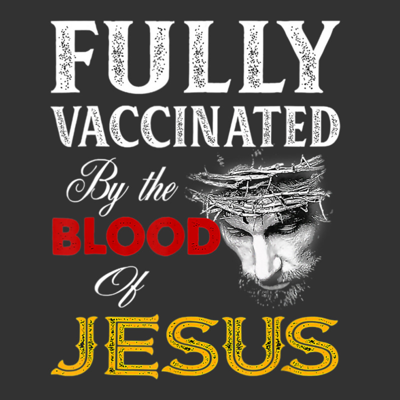 Fully Vaccinated By The Blood Of Jesus Faith Funny Christian Baby Bodysuit by behindcedar22 | Artistshot