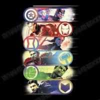 Aven.gers Endgame Hero Symbol Colorful Group Shot Poster Adjustable Cap | Artistshot