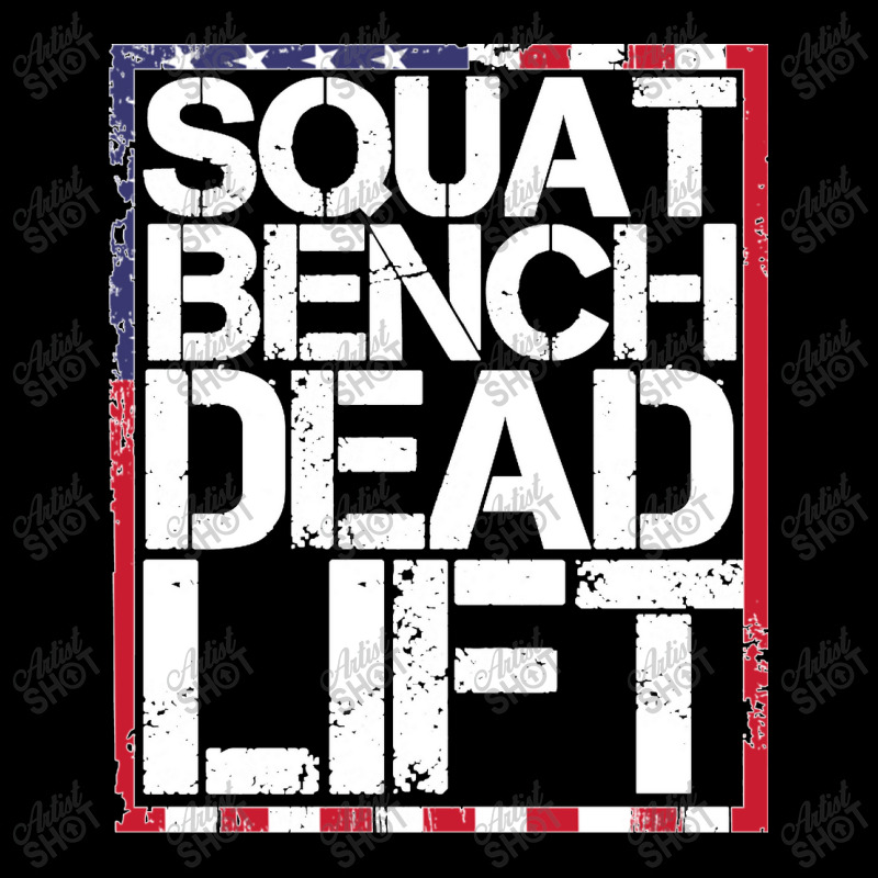 Usa Flag Squat Bench Deadlift For Weight Training Gift Pullover Hoodie Legging by MARKANTHONYWALKER | Artistshot