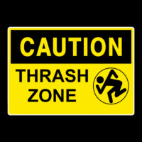 Caution Thrash Zone Legging | Artistshot