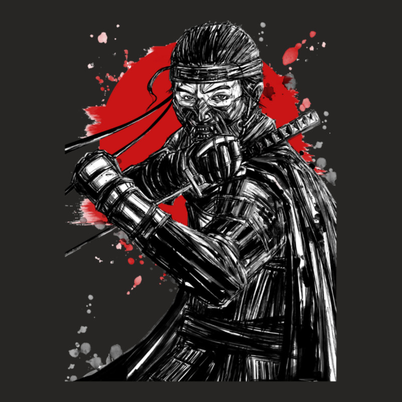 Ghost Of Tsushima Game Samurai Anime Warriors Ladies Fitted T-Shirt by KathrynHabstritt | Artistshot