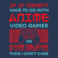 If It's Not Anime Or Oyster Omelettes Funny Gamer Humor T Shirt Ladies Denim Jacket | Artistshot