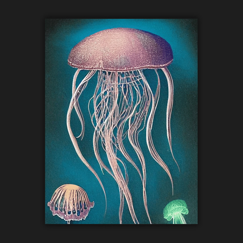 Jellyfish Artwork Beach Classic T-shirt | Artistshot