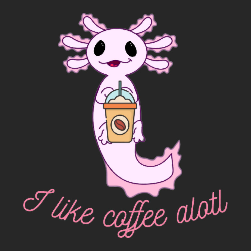 Axolotl Likes Coffee Men's T-shirt Pajama Set | Artistshot