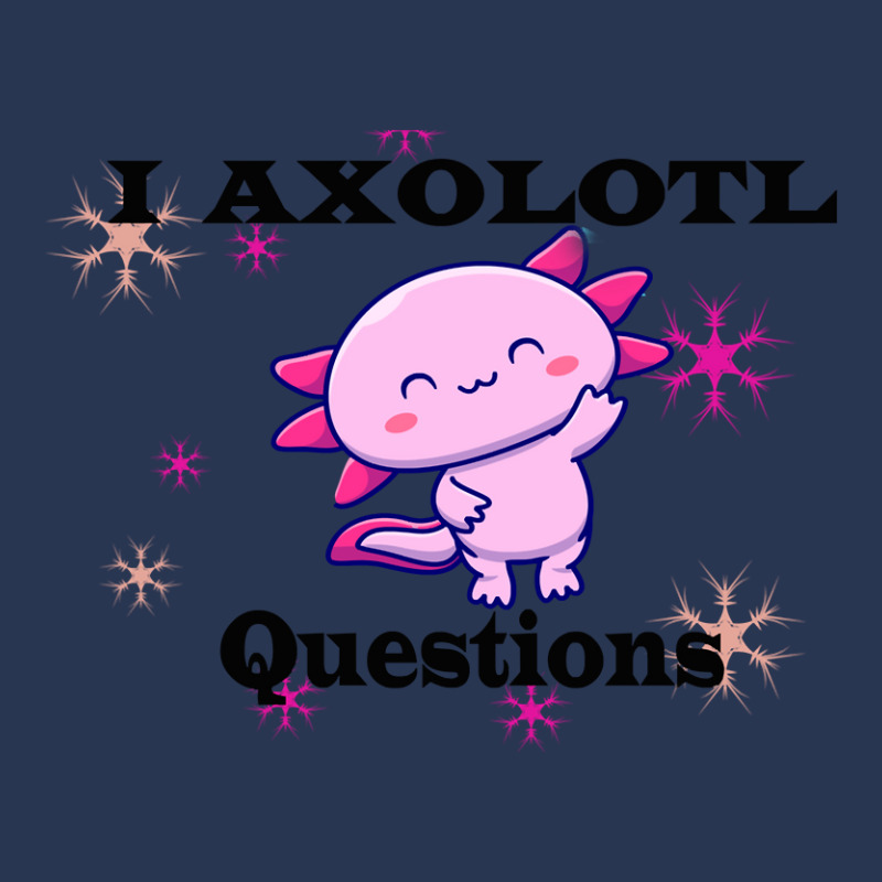 Axolotl Questions-ize1q Ladies Denim Jacket by Min08 | Artistshot