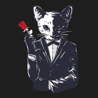 Mafia Cat Character Classic T-shirt | Artistshot