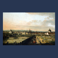 Bernardo Bellotto, Canaletto Vienna Viewed From The Belvedere Palace Ladies Denim Jacket | Artistshot