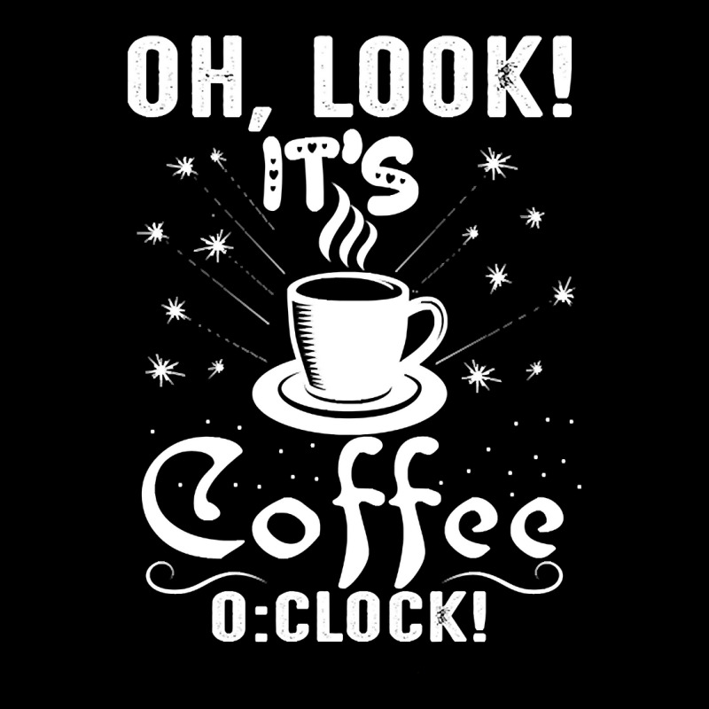 Oh Look Its Coffee O Clock V-Neck Tee by Sizemore Adame | Artistshot