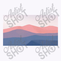 Blue And Pink Mountain Tank Top | Artistshot