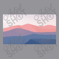 Blue And Pink Mountain 3/4 Sleeve Shirt | Artistshot