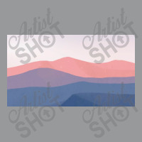 Blue And Pink Mountain Unisex Hoodie | Artistshot