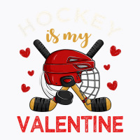 Hockey Is My Valentine Hockey Lover Valentines Day Mens Boys T-shirt | Artistshot