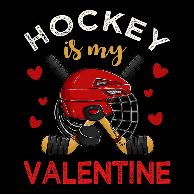 Hockey Is My Valentine Hockey Lover Valentines Day Mens Boys Zipper Hoodie | Artistshot