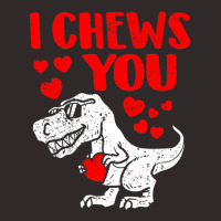 I Chews You Trex Dino Cute Baby Boy Valentines Day Gift Racerback Tank | Artistshot