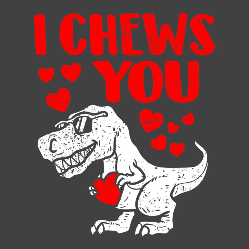 I Chews You Trex Dino Cute Baby Boy Valentines Day Gift Vintage T-shirt | Artistshot