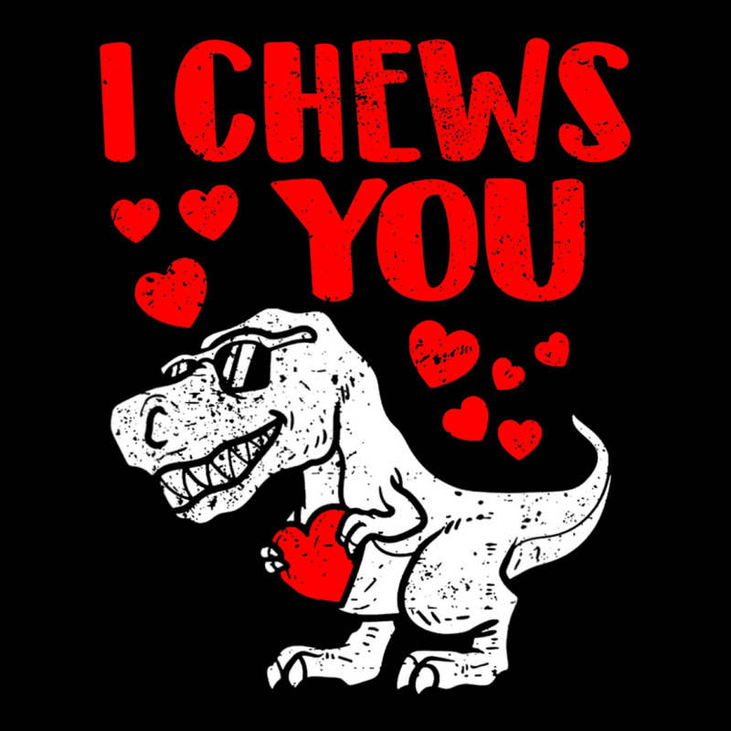 I Chews You Trex Dino Cute Baby Boy Valentines Day Gift Cropped Sweater | Artistshot