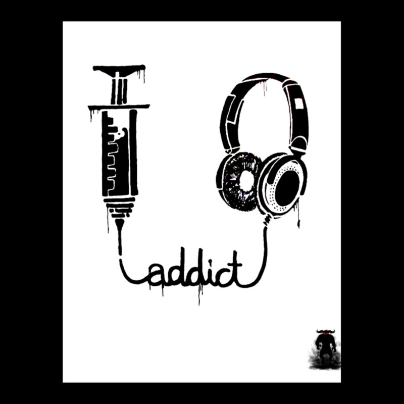 Music Addict 1 V-neck Tee | Artistshot