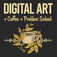 Problem Solved Coffee Digital Art Arts Printed Hat | Artistshot