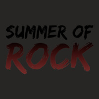 Summer Of Rock Ladies Fitted T-shirt | Artistshot